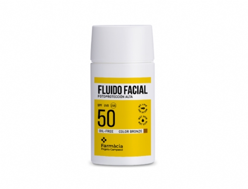 Unifarco Solar Fluido Facial SPF 50+ Color Bronze 50ml