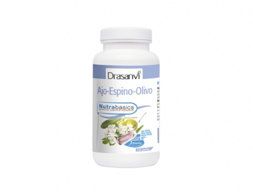 Drasanvi Nutrabasics Ajo Espino Olivo  120 Perlas