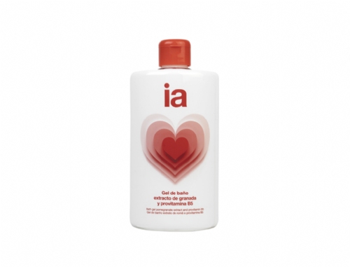 Interapothek Gel de Baño Granada Corazón 750ml