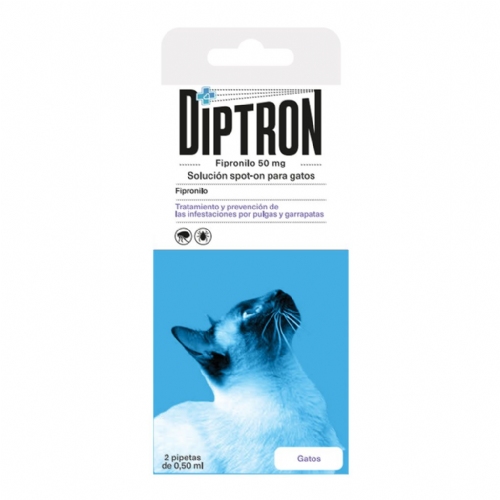 Piretron Solución Spot-on para Gatos 2 pipetas 0,50ml