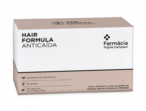 Unifarco Hair Formula Anticaída Cistina y Metionina 120 Cápsulas