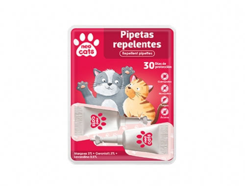 Neo Cats Pipetas Repelentes Anti-insectos 2 uds.