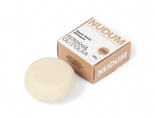 Nudum Champú Sólido Pelo Normal Romero y Aceite de Oliva 85g
