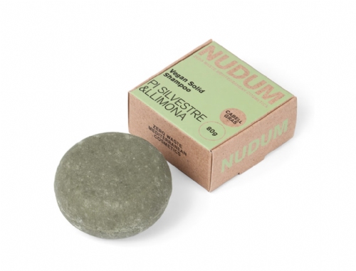 Nudum Champú Sòlido Pelo Graso Pino Silvestre y Limón 80g