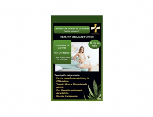 Healthy Vitalidad Forte Plus CBD 2 Parches 32mg 