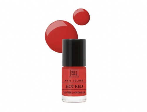 Soivre Cosmetics Esmalte de Uñas Hot Red 6ml Soivre Cosmetics Esmalte de Uñas Hot Red 6ml