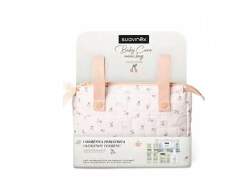 Suavinex Canastilla Baby Care Mini Bag Color Rosa