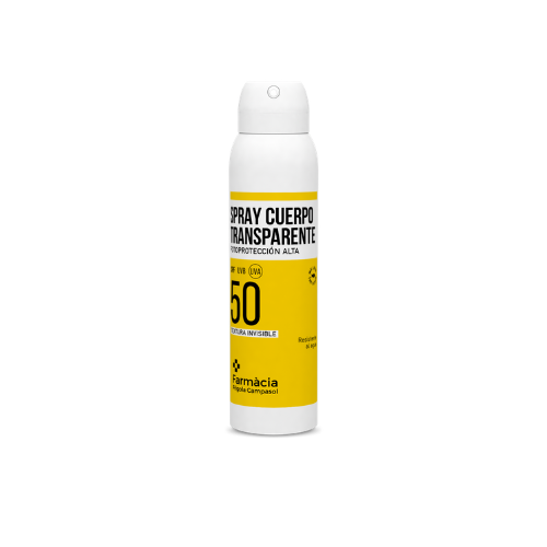 Unifarco Spray Cuerpo Transparente SPF50+ 200ml