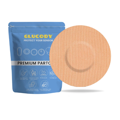 Glucody Parches Protectores Sensor Glucosa Marrón 10u. 