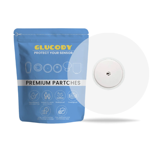 Glucody Parches Protectores Sensor Glucosa Transparente 10u.