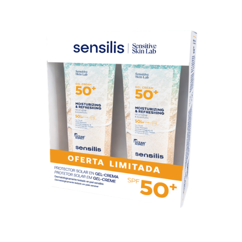 Sensilis Gel Cream Hidratante SPF50 Duplo 2x250ml
