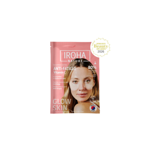 Iroha Nature Parches Ojos Antifatiga Vitamina C 2u.