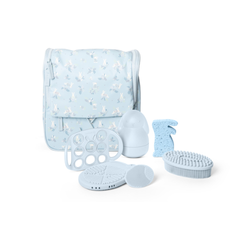 Suavinex Set de Baño y Juego para Bebé con Neceser, Azul