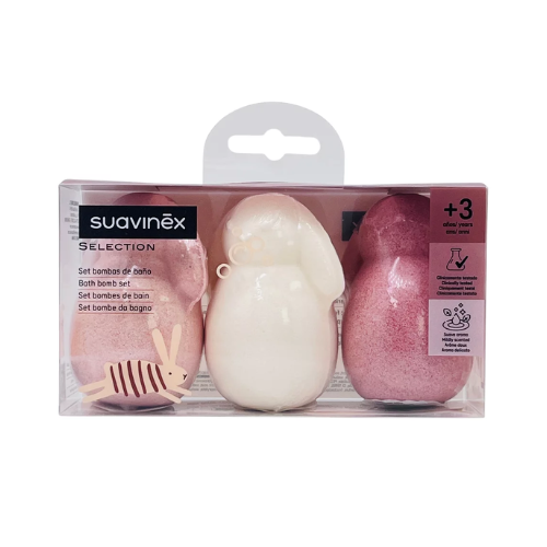 Suavinex Set Bombas Efervecentes De Baño Wonderland +3 Años 3Uds