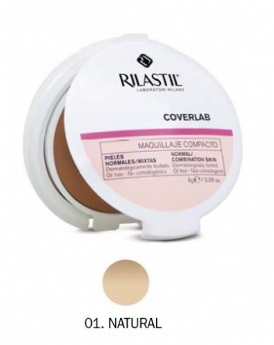 COVERLAB COMPACTO PIELES NORMALES/MIXTAS NATURAL