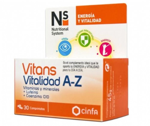 Vitans vitalidad a-z (30 comprimidos)