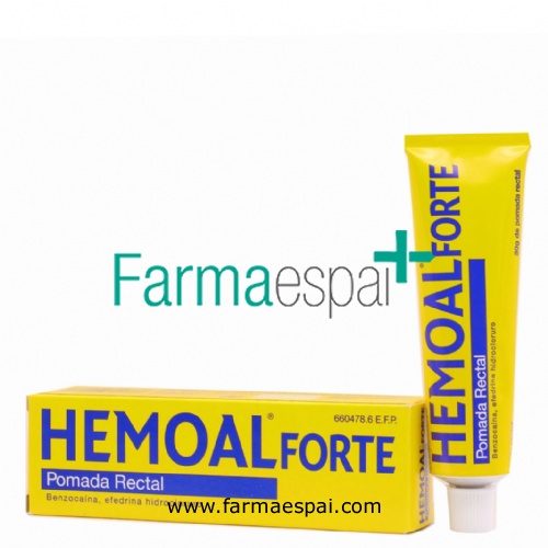 HEMOAL FORTE POMADA RECTAL, 1 tubo de 30 g