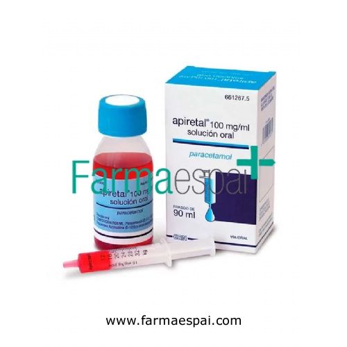 APIRETAL 100 mg/ml SOLUCION ORAL, 1 frasco de 90 ml