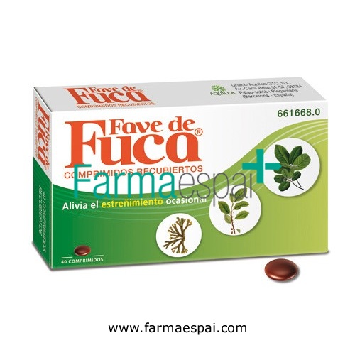 FAVE DE FUCA COMPRIMIDOS RECUBIERTOS, 40 comprimidos