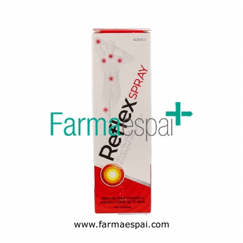 REFLEX SPRAY SOLUCIÓN PARA PULVERIZACIÓN CUTÁNEA, 1 frasco de 130 ml