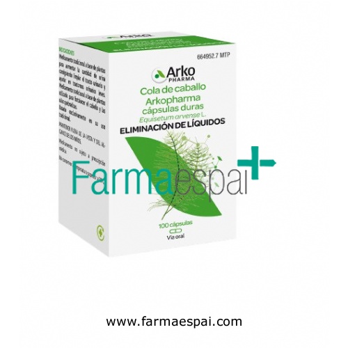 COLA DE CABALLO ARKOPHARMA cápsulas duras , 100 cápsulas