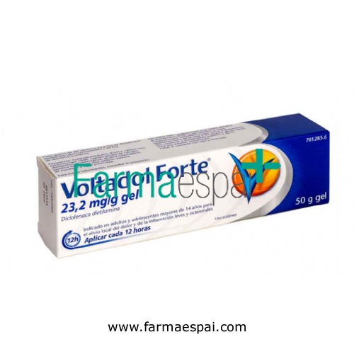 VOLTADOL FORTE 23,2 MG/G GEL 1 tubo de 50 g
