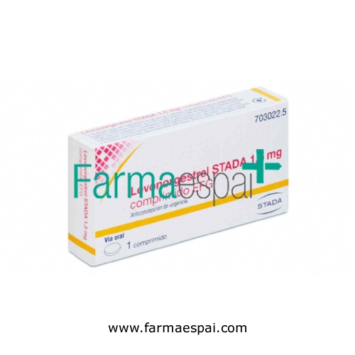 LEVONORGESTREL STADA 1.5 MG COMPRIMIDO EFG , 1 comprimido