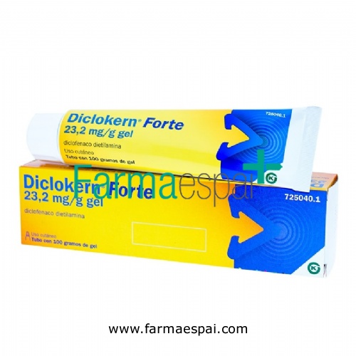 DICLOKERN FORTE 23,2 MG/G GEL, 1 tubo de 100 g
