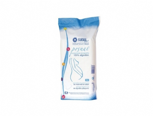 Farmaconfort Compresas Postnat 10 Unidades