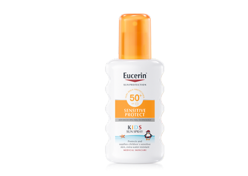 Eucerin sun protection 50+ spray infantil - sensitive protect (200 ml)