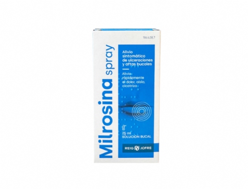 Milrosina Spray Solución Bucal 25ml