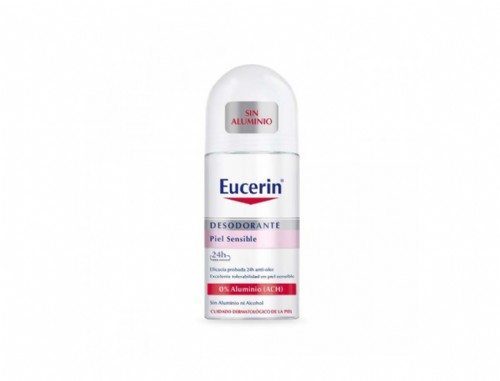 Eucerin desodorante 0% aluminio (roll-on 50 ml)