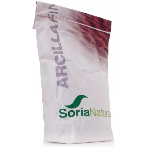 Soria natural arcilla fina roja 1000 g