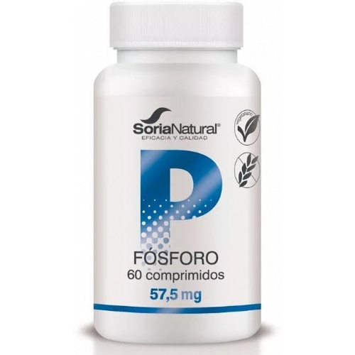Soria natural fosforo liberacion sostenida 1450mg 60 comp