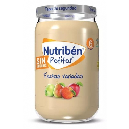Nutriben potitos frutas variadas (1 envase 235 g)