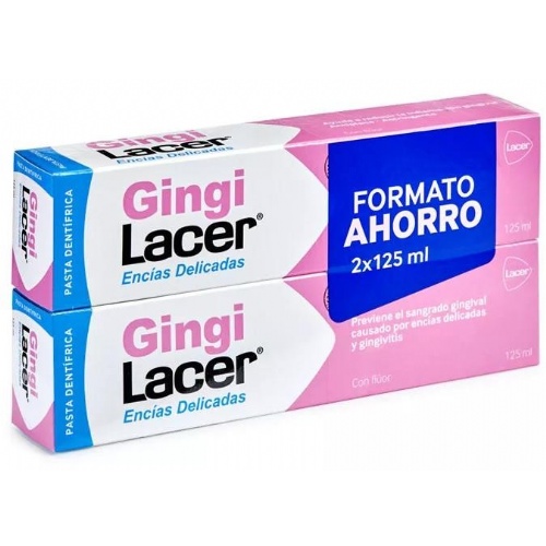 Gingilacer duplo pasta 125 ml + 125 ml