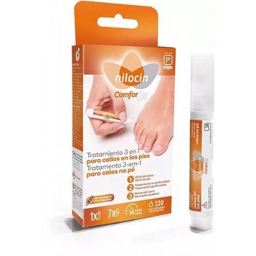 Nilocin comforsil tratamiento 3 en 1 para callos en los pies (1 lapiz 3 ml)