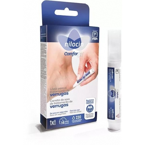 Nilocin comforsil lapiz para el tratamiento de verrugas (1 lapiz 3 ml)
