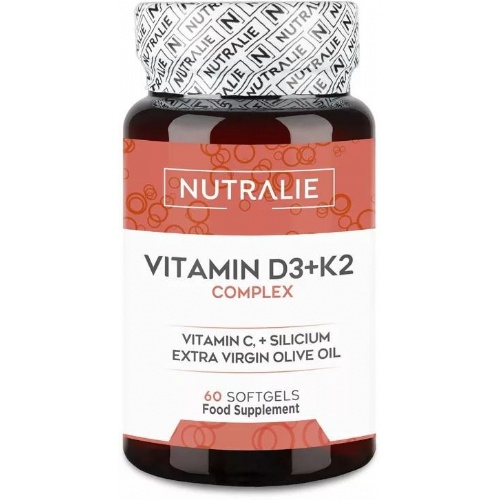 Nutralie vitamina d3+k2 complex 60 caps