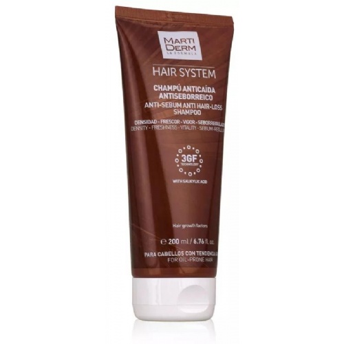 Martiderm champu anticaida antiseborreico (1 envase 200 ml)