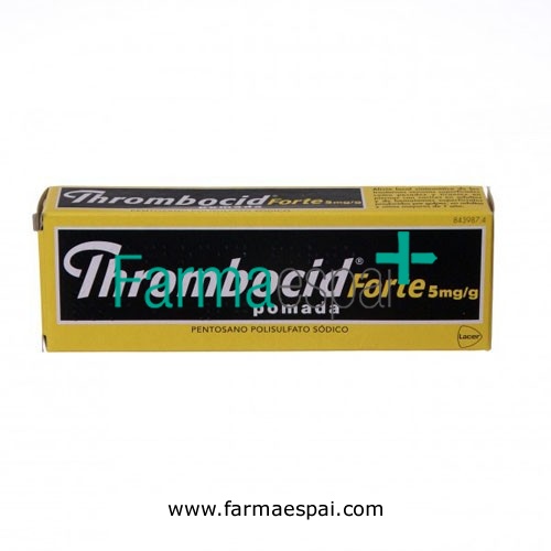 THROMBOCID FORTE 5 mg/g POMADA , 1 tubo de 60 g