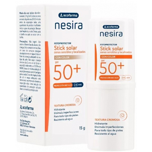 Acofarderm spf 50+ zonas sensibles stick (1 stick 15 g)