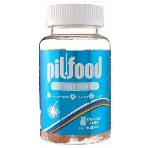 Pilfood first hair vitamins (60 caramelos de goma)