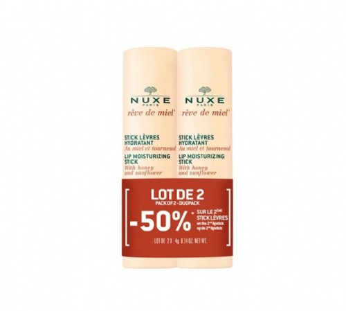 Nuxe Rêve de Miel Stick de Labios Duplo