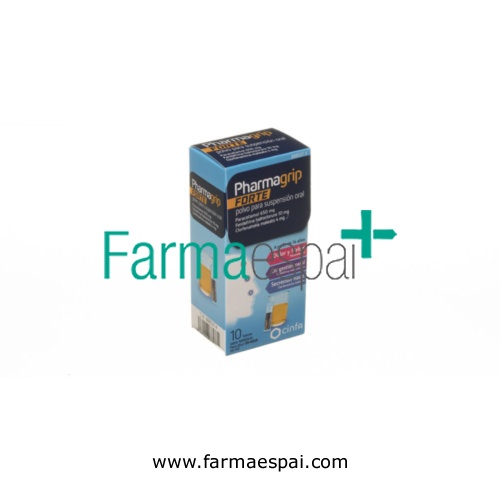 PHARMAGRIP FORTE POLVO PARA SUSPENSION ORAL , 10 sobres