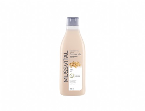 Mussvital Essentials Gel Baño Avena 750ml