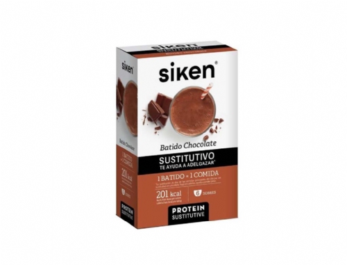 Siken® Protein Sustitutive Batido Chocolate 6 Sobres