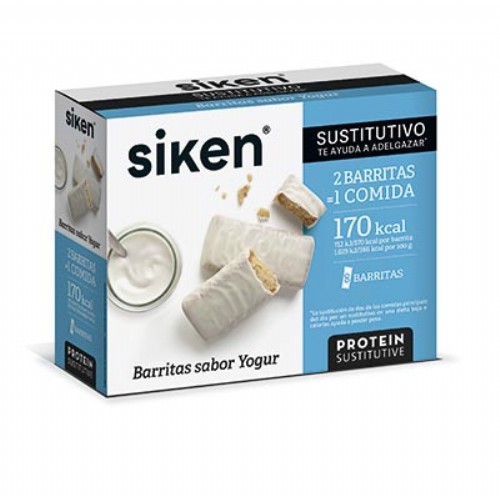 Siken protein sustitutivo barrita (44 g yogur 8 u)