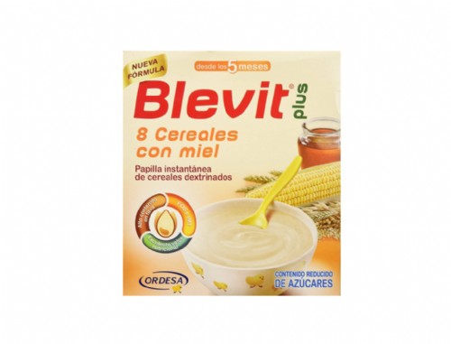 Blevit Plus 8 Cereales Con Miel 600g