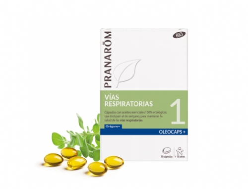 Pranarôm Oleocaps 1 Vias Respiratorias 30 Cápsulas